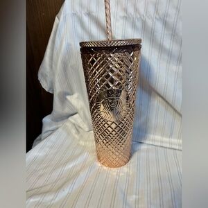 Starbucks Metallic Pink Tumbler
